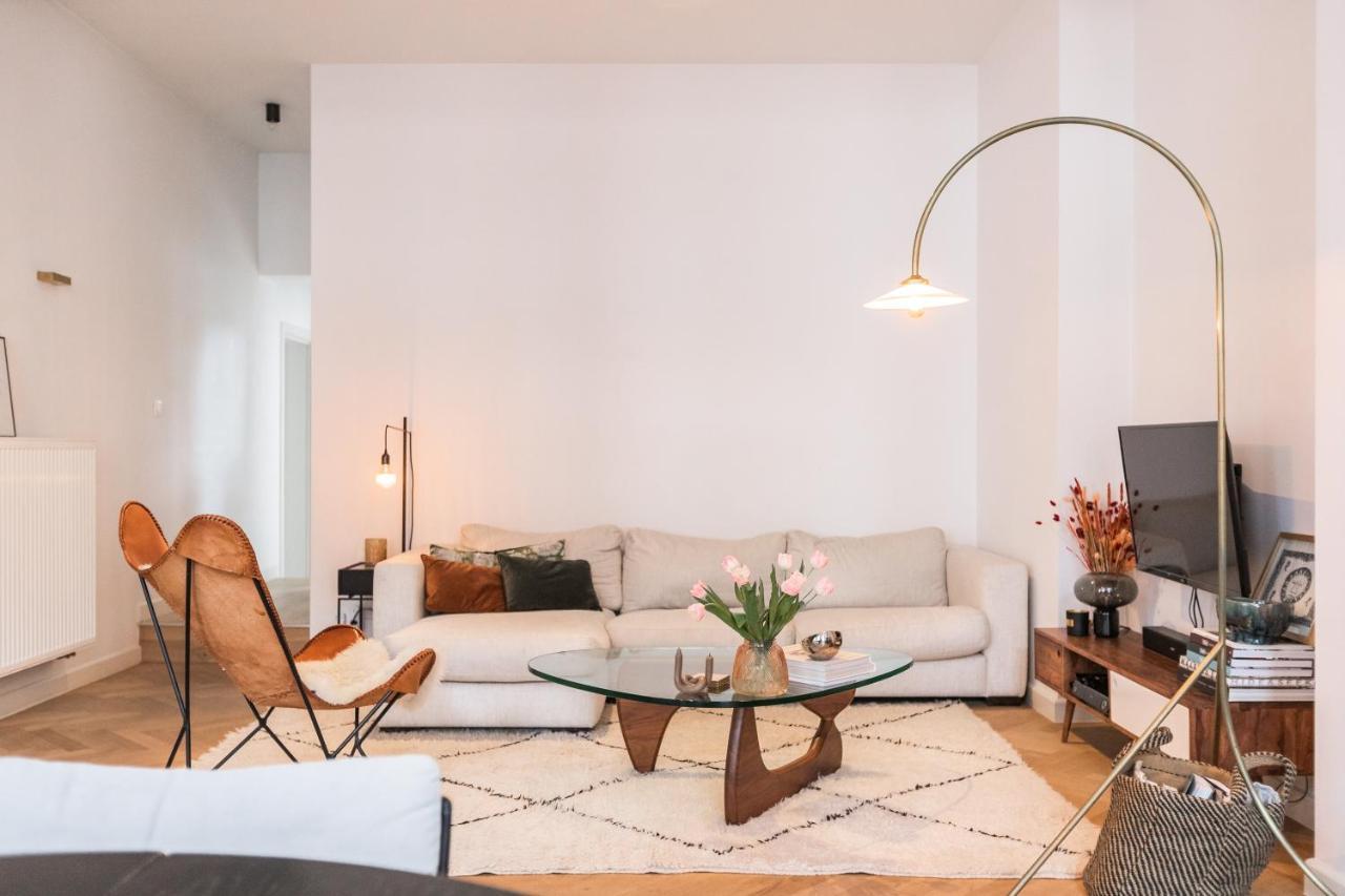 אנטוורפן Traditional Chic, High Ceilings' Apt Aircos And Garage מראה חיצוני תמונה