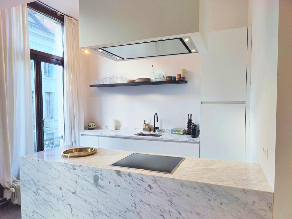 אנטוורפן Traditional Chic, High Ceilings' Apt Aircos And Garage מראה חיצוני תמונה