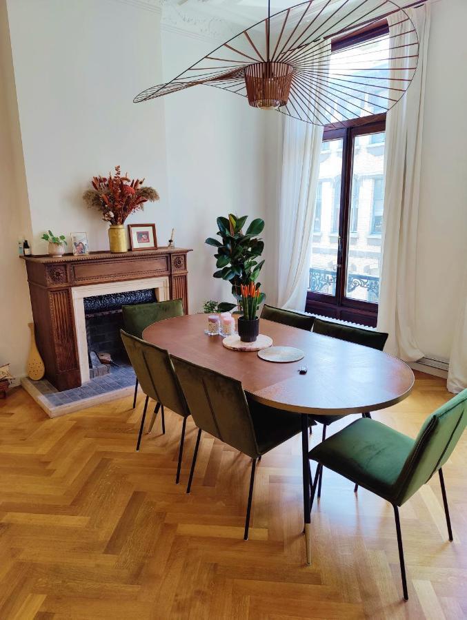 אנטוורפן Traditional Chic, High Ceilings' Apt Aircos And Garage מראה חיצוני תמונה